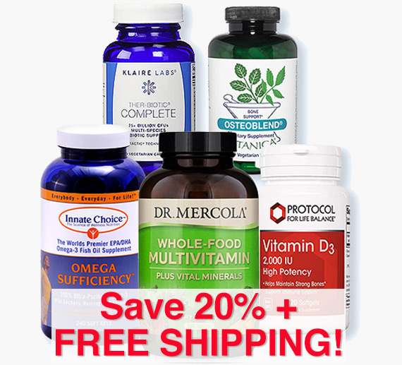 The Supersaver Package. All 5 Essential Supplements. Save big and free shipping too!